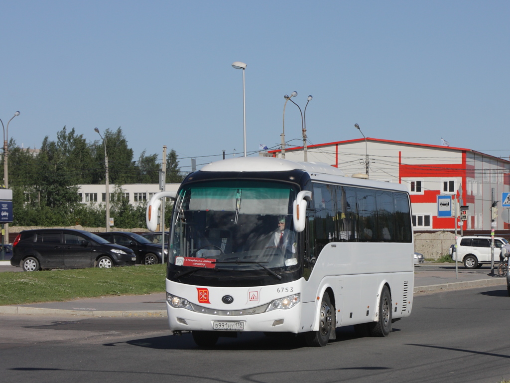 Санкт-Петербург, Yutong ZK6899HA № n753