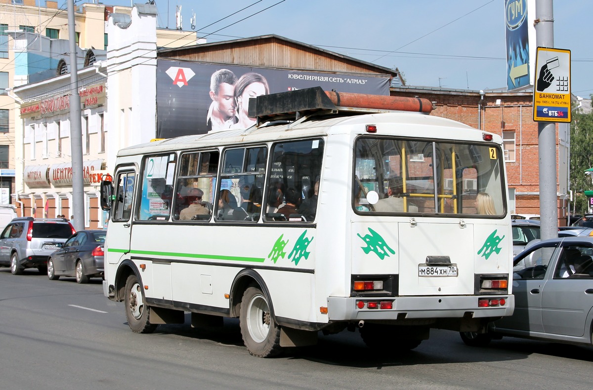 Томская область, ПАЗ-32054 № М 884 ХН 70