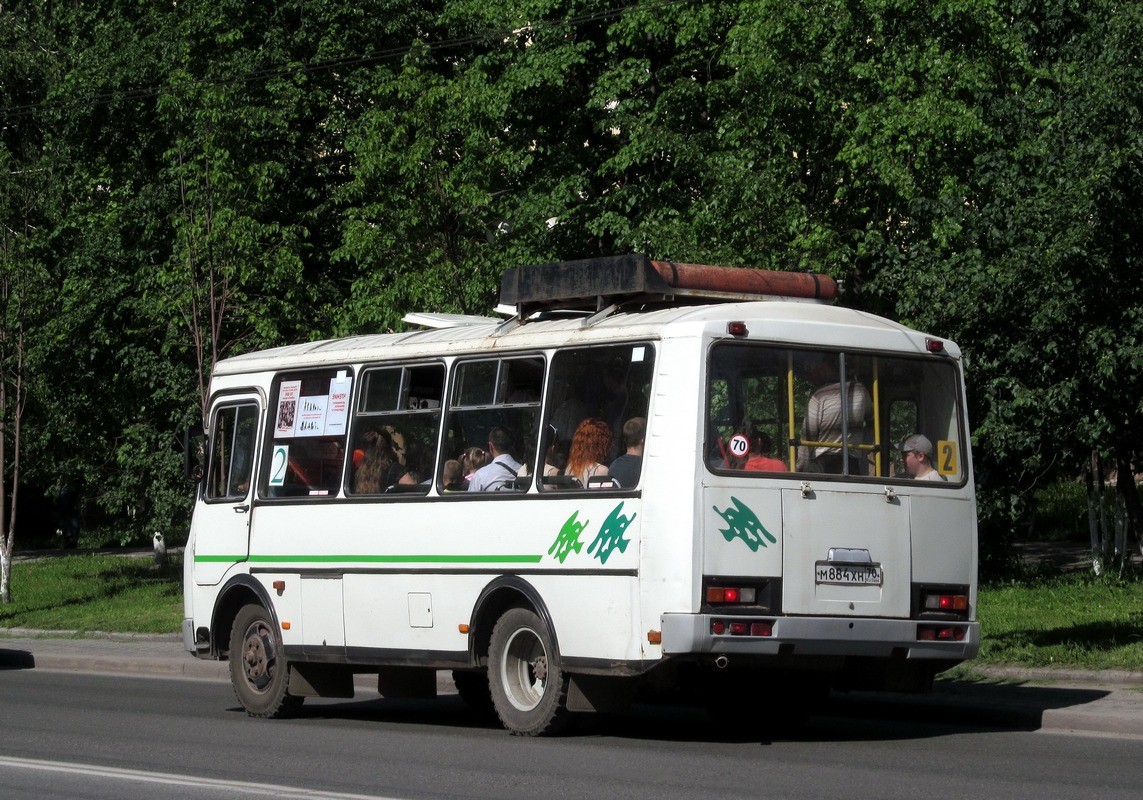 Томская область, ПАЗ-32054 № М 884 ХН 70