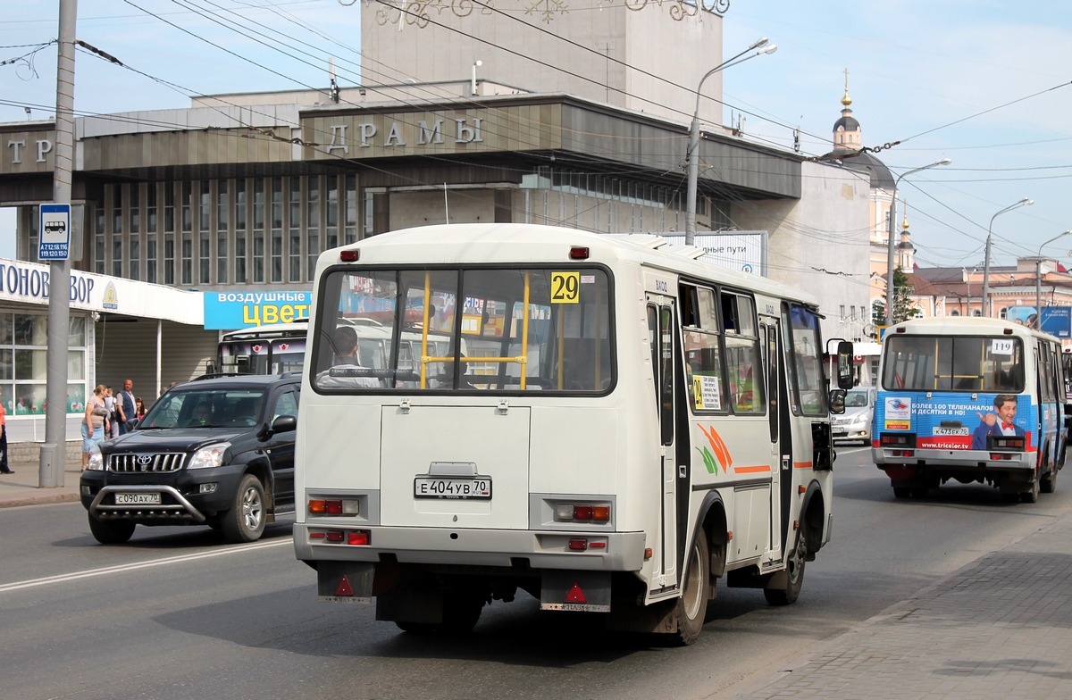 Томская область, ПАЗ-32054 № Е 404 УВ 70