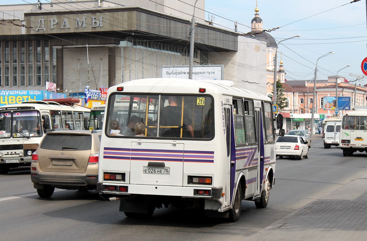 Томская область, ПАЗ-32054 № Е 026 НЕ 70