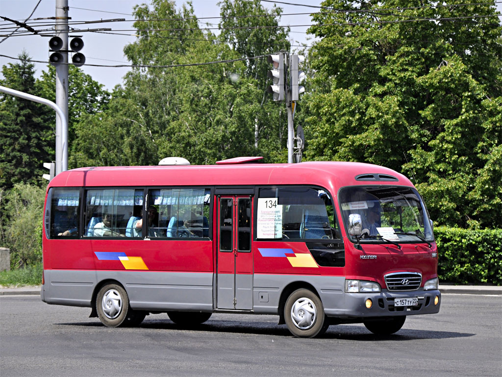 Алтайский край, Hyundai County Deluxe № С 157 ТУ 22