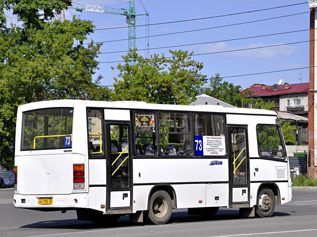 Altayskiy kray, PAZ-320402-05 Nr. АР 115 22