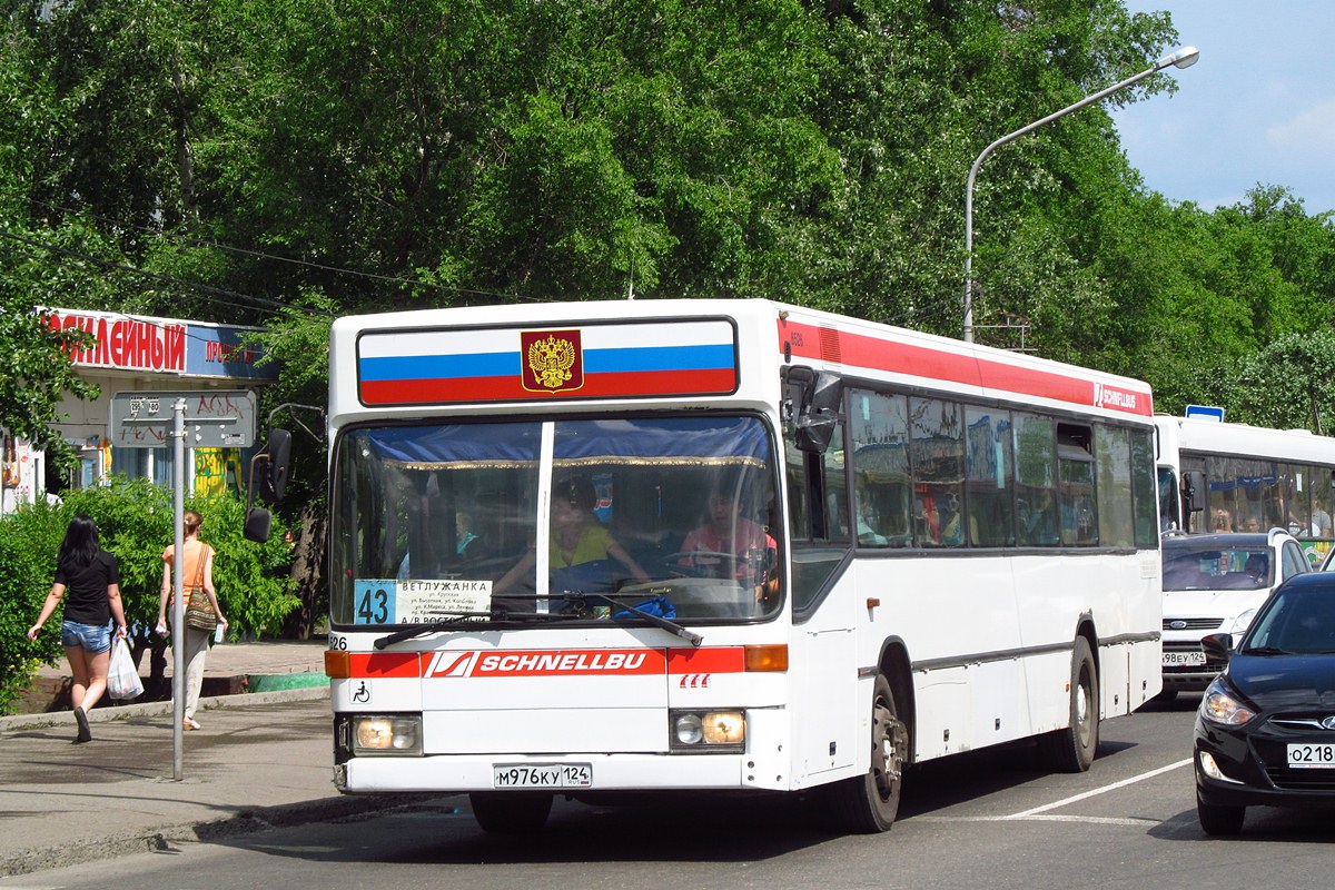 Красноярский край, Mercedes-Benz O405N № М 976 КУ 124