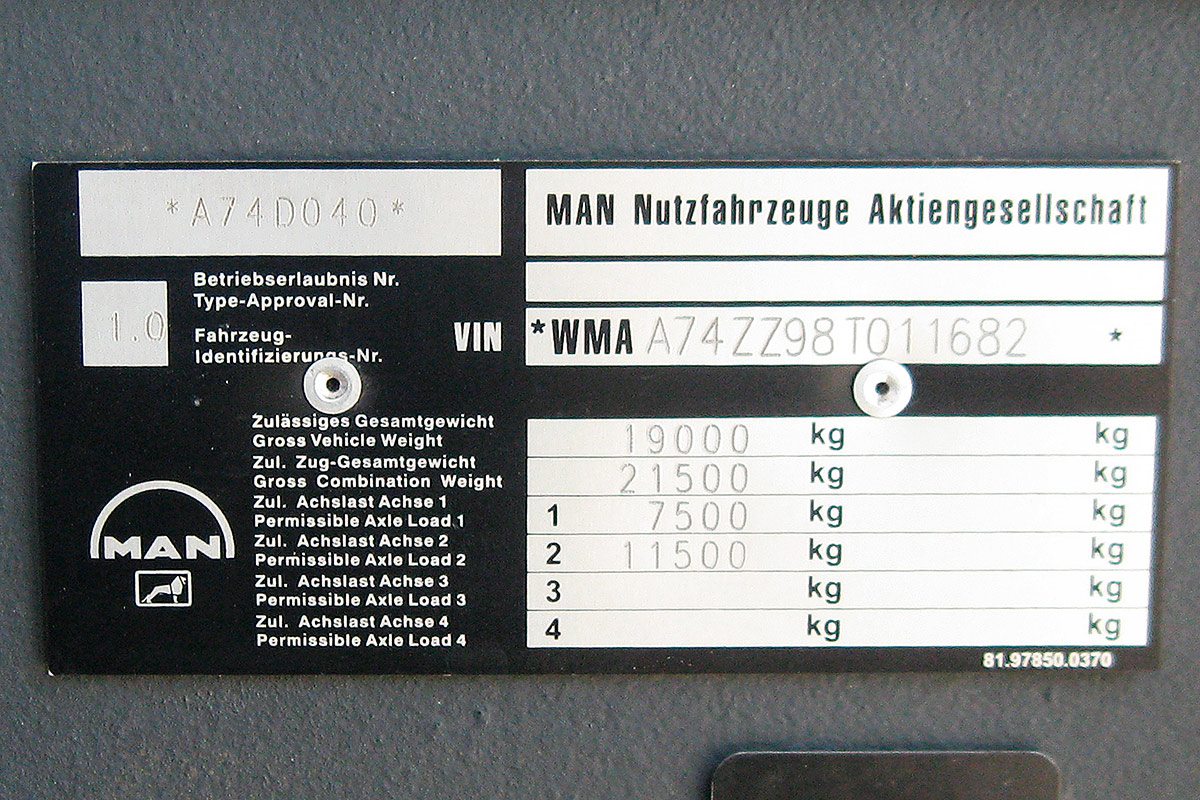 Липецкая область, MAN A74 Lion's Classic SL283 № М 488 МН 48