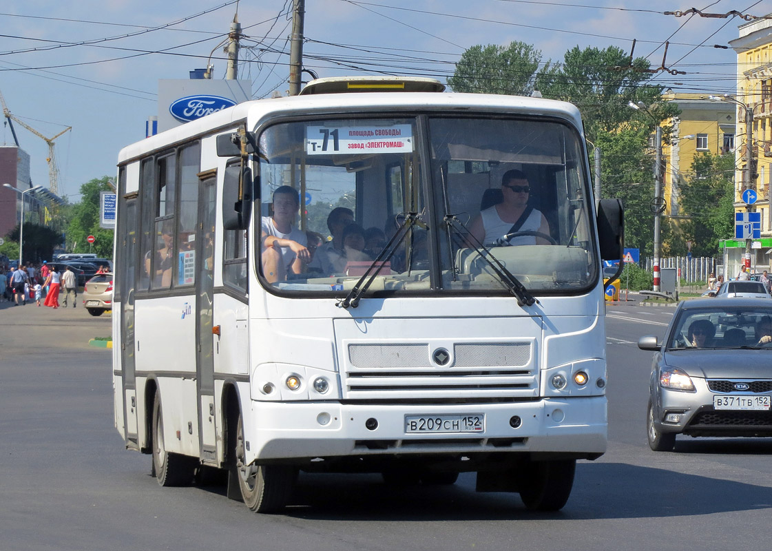 Нижегородская область, ПАЗ-320402-03 № В 209 СН 152