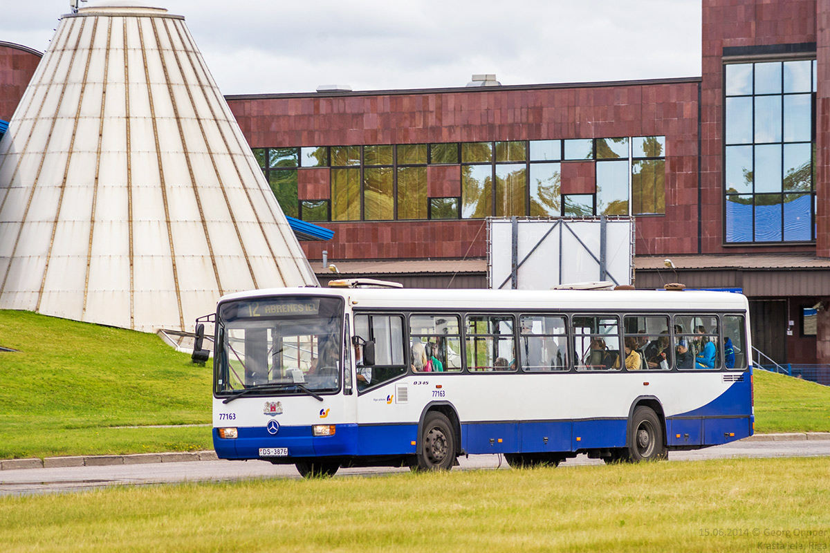 Латвия, Mercedes-Benz O345 № 77163