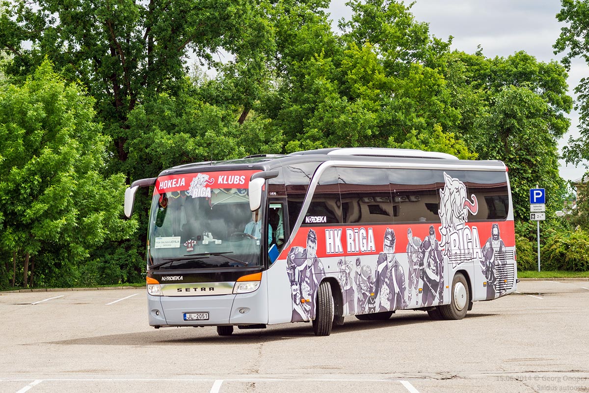 Латвия, Setra S415HD facelift № 242