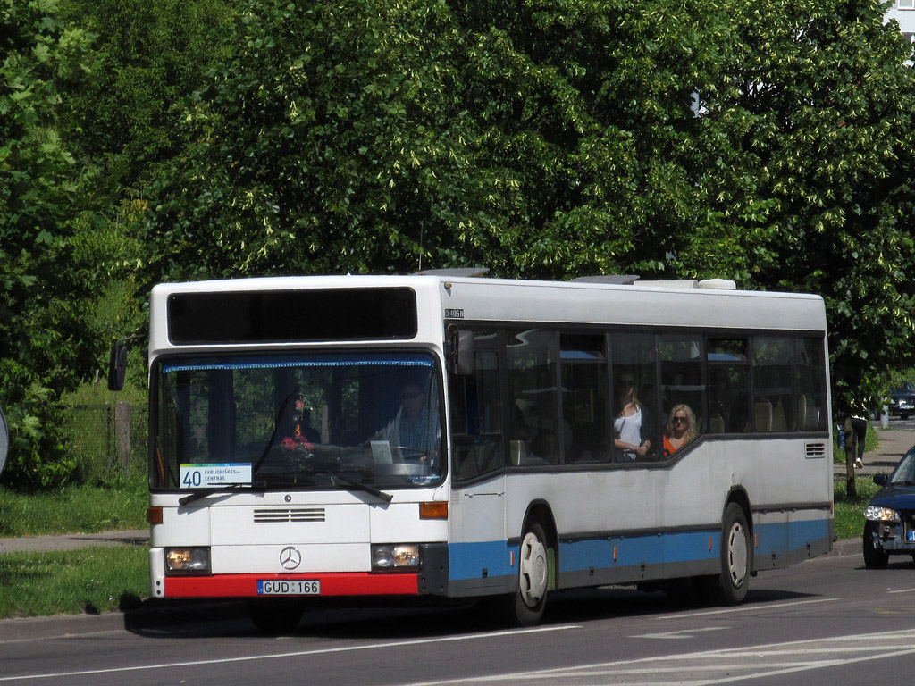 Литва, Mercedes-Benz O405N2 № GUD 166