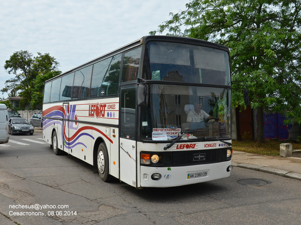 Республика Крым, Van Hool T815 Acron № AK 2380 CB