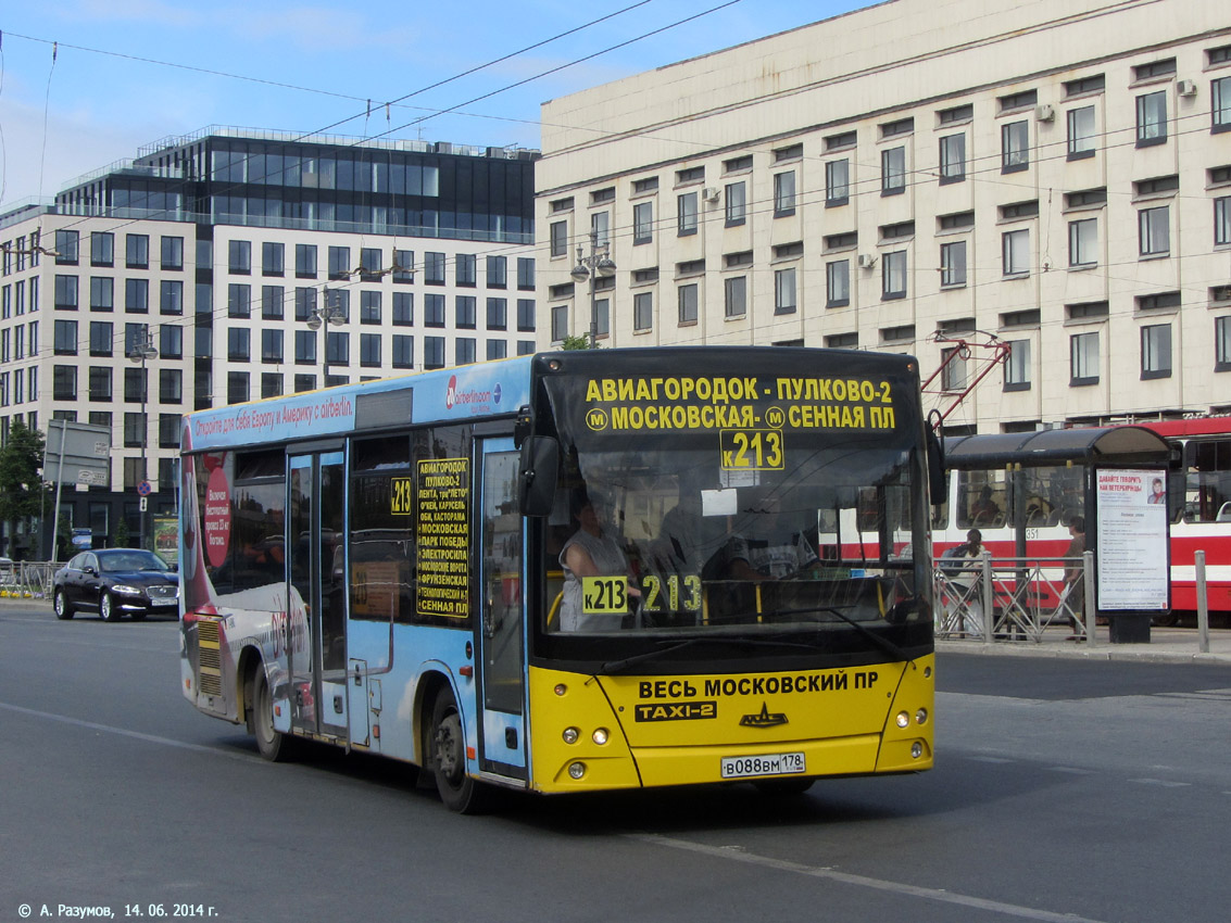 Санкт-Петербург, МАЗ-206.067 № В 088 ВМ 178