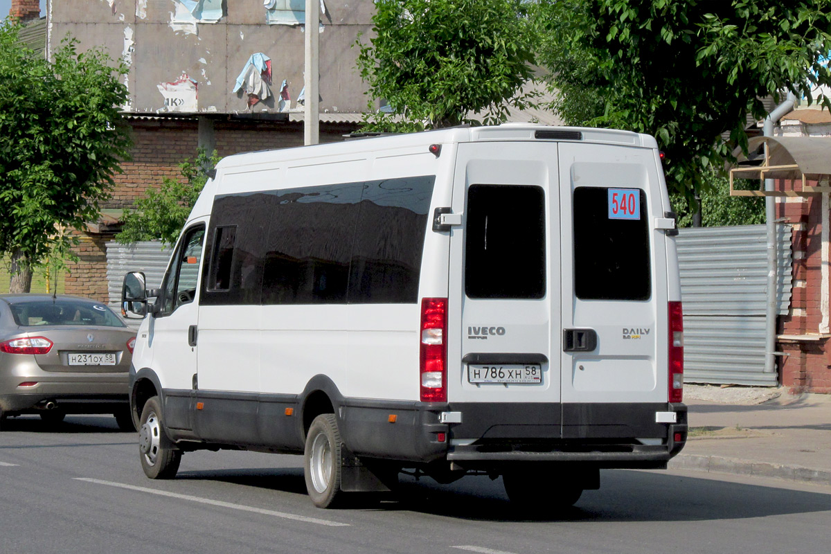 Пензенская область, Нижегородец-2227UU (IVECO Daily) № Н 786 ХН 58