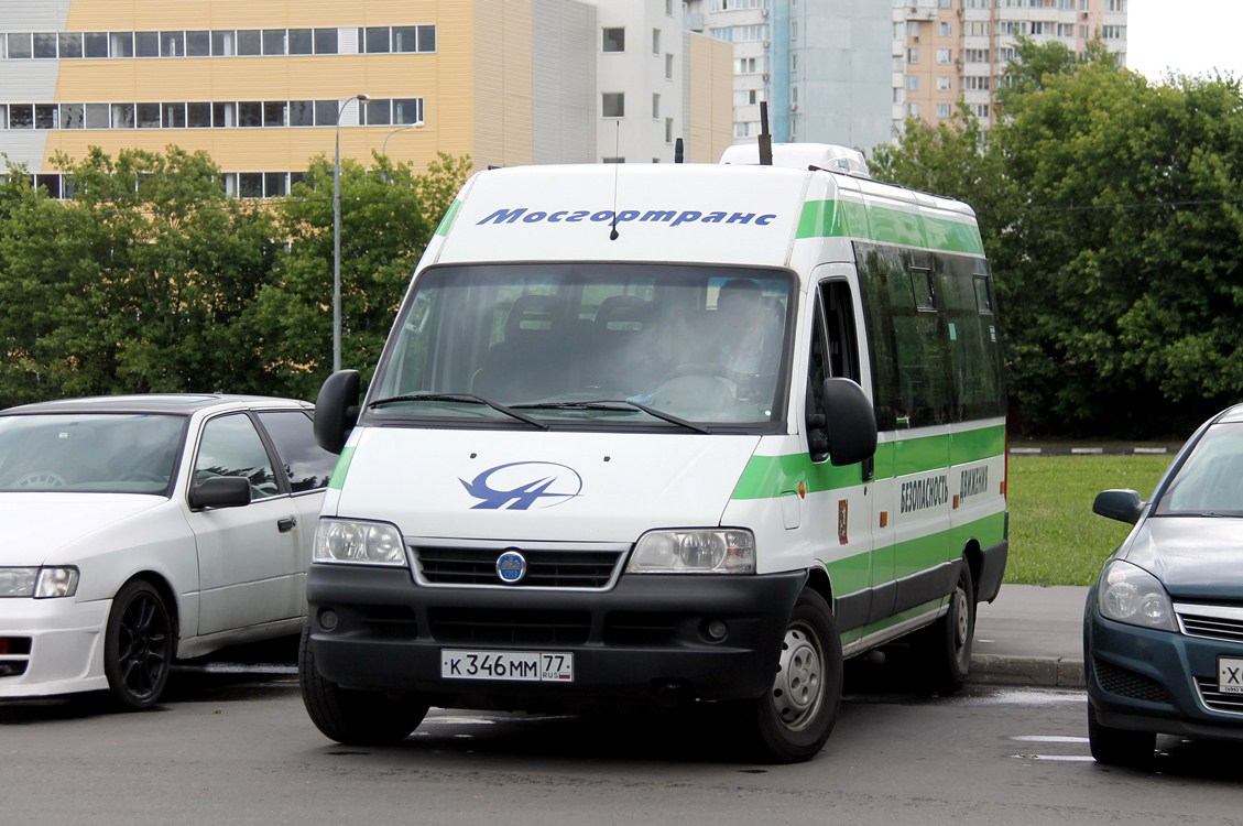 Москва, FIAT Ducato 244 CSMMC-RLL, -RTL № К 346 ММ 77