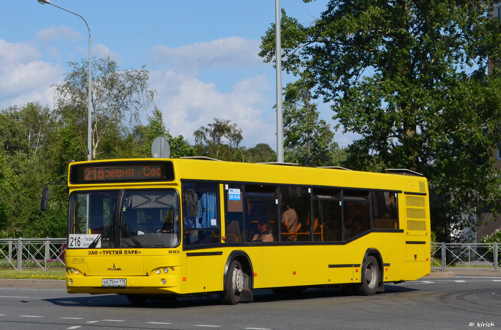 Санкт-Петербург, МАЗ-103.485 № В 675 РР 178