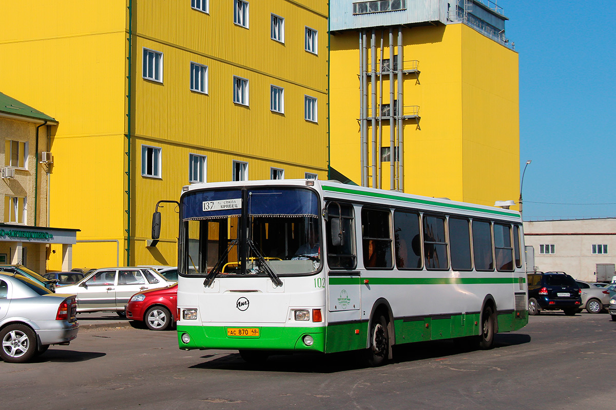 60 автобус липецк. ЛИАЗ 5256.