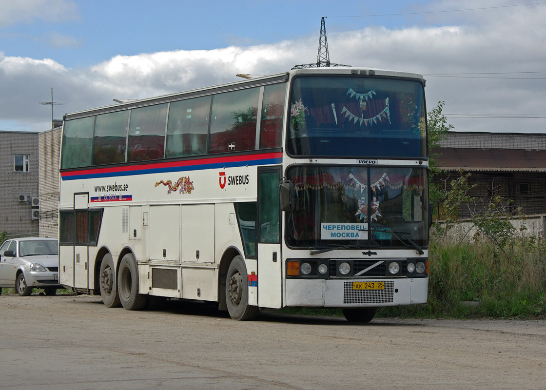 Вологодская область, Van Hool T8 Astral 460 № АК 243 35