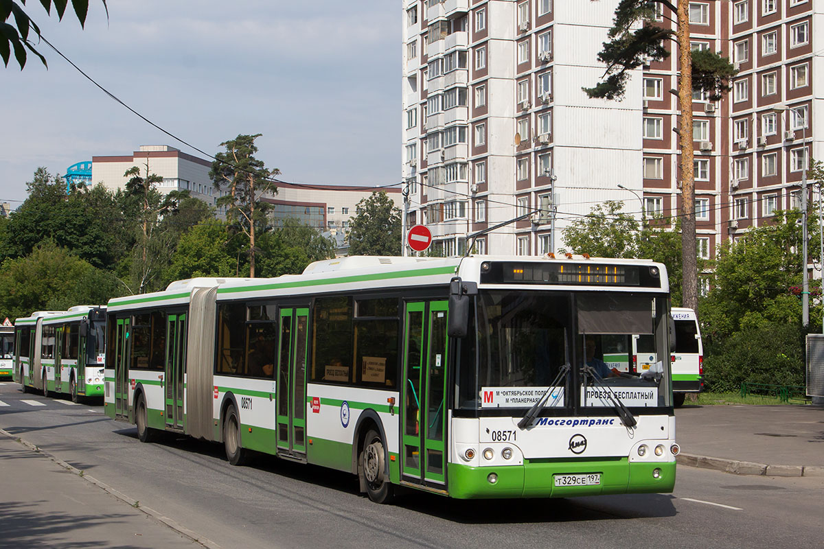 Москва, ЛиАЗ-6213.21 № 08571