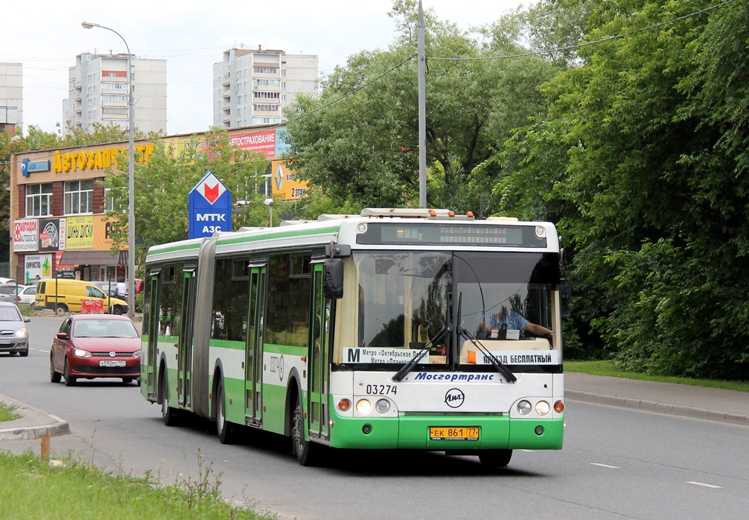 Москва, ЛиАЗ-6213.20 № 03274