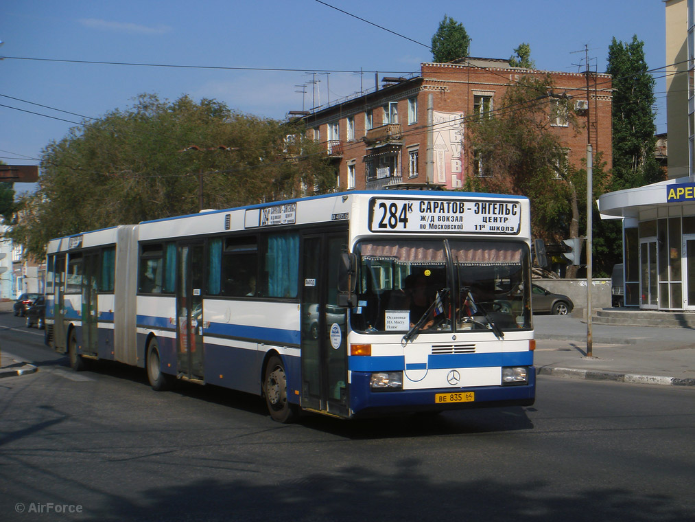 Саратовская область, Mercedes-Benz O405G № ВЕ 835 64