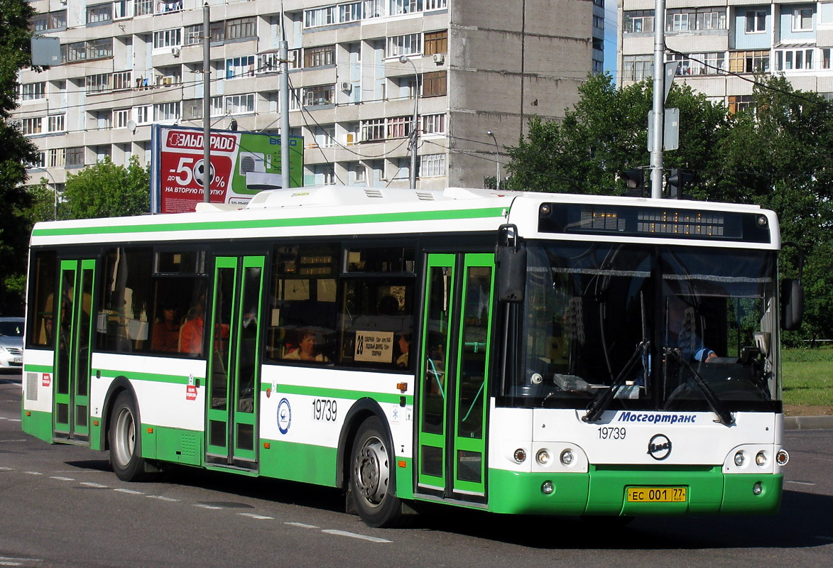 Москва, ЛиАЗ-5292.21 № 19739