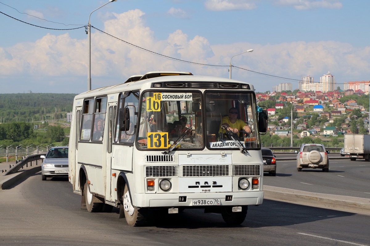 Томская область, ПАЗ-32054 № Н 938 СО 70