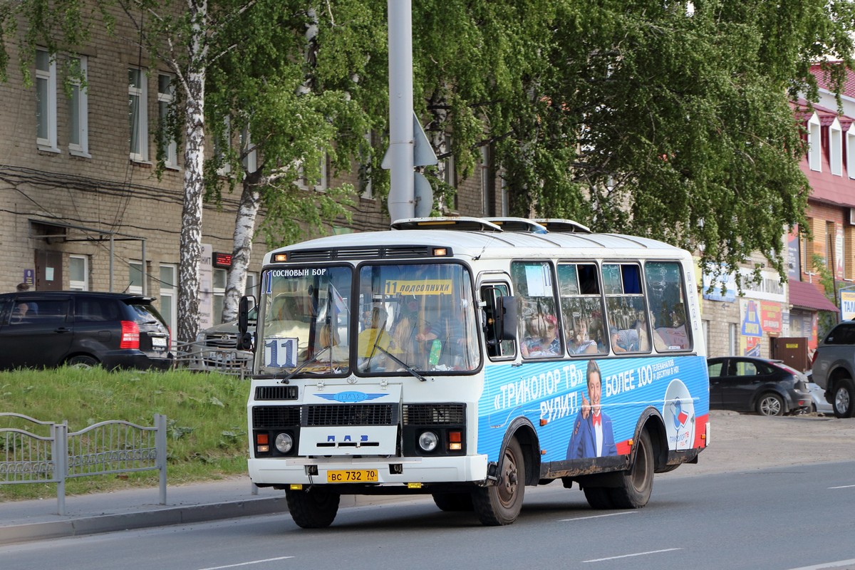 Томская область, ПАЗ-32054 № ВС 732 70