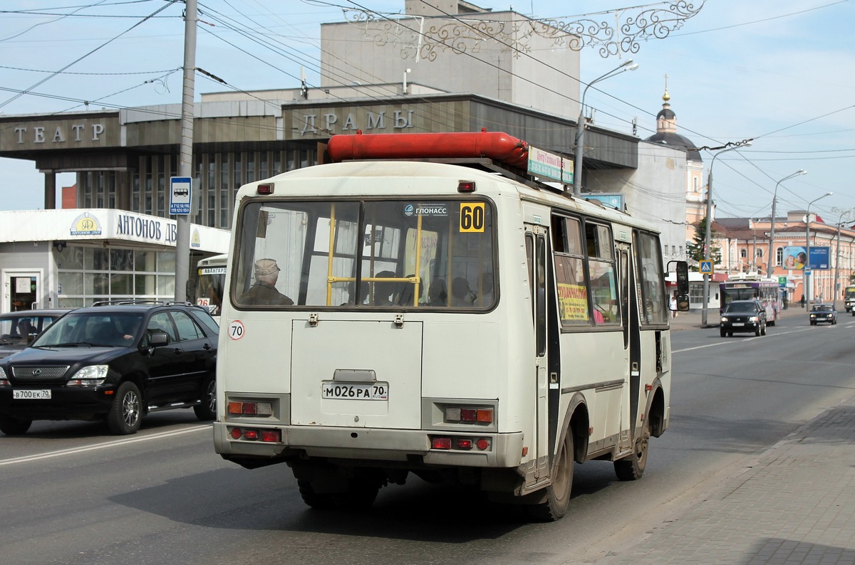 Томская область, ПАЗ-32054 № М 026 РА 70