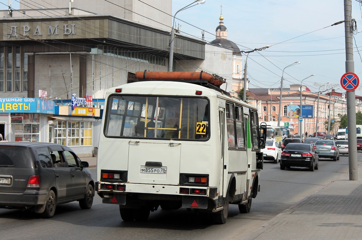 Томская область, ПАЗ-3205-110 № М 855 РО 70