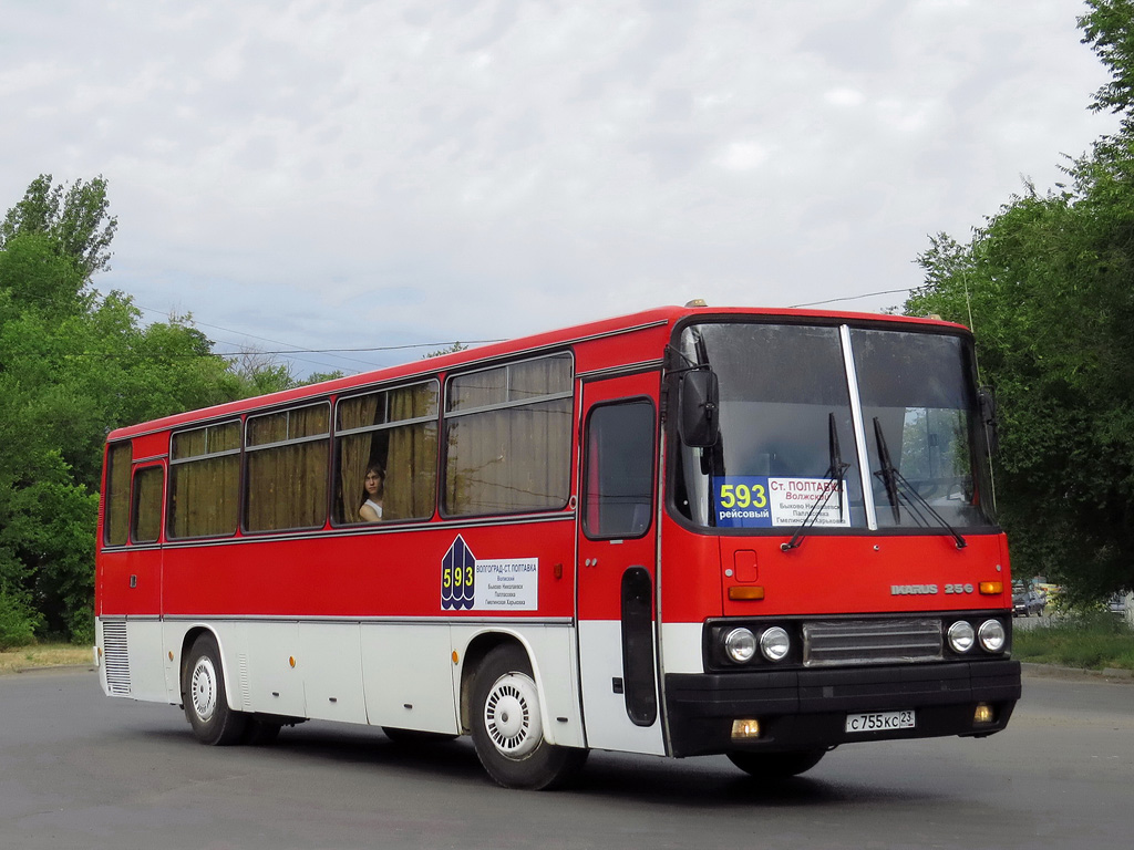 Волгоградская область, Ikarus 256.74 № С 755 КС 23 — Фото — Автобусный  транспорт