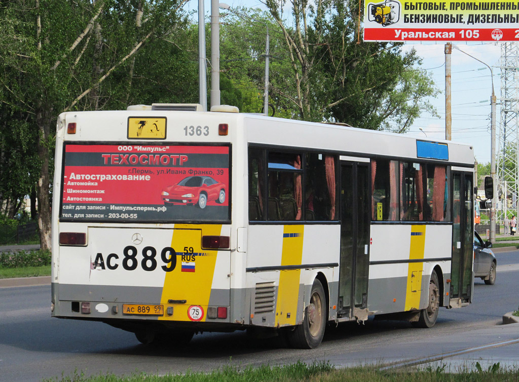 Пермский край, Mercedes-Benz O405 № АС 889 59