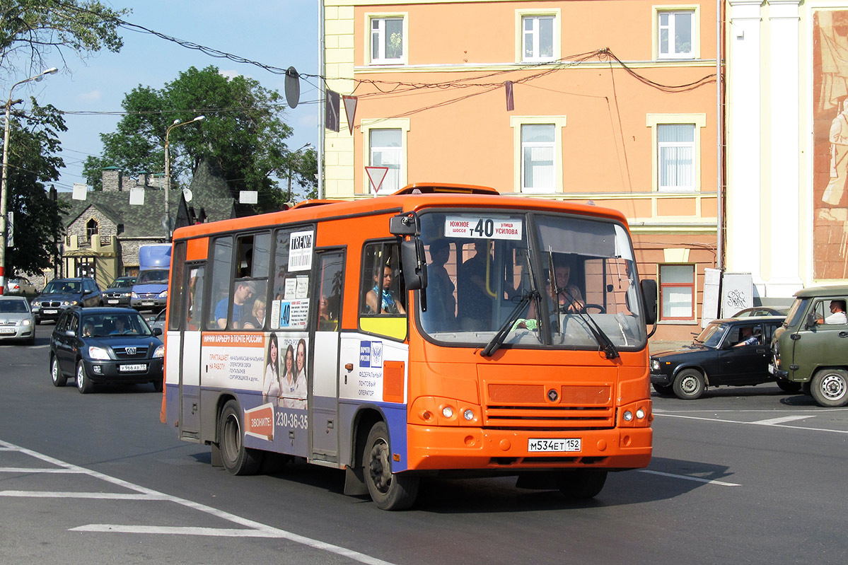 Нижегородская область, ПАЗ-320402-05 № М 534 ЕТ 152