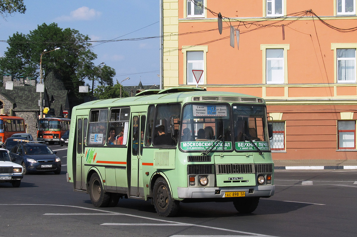 Nizhegorodskaya region, PAZ-32054 Nr. АС 898 52
