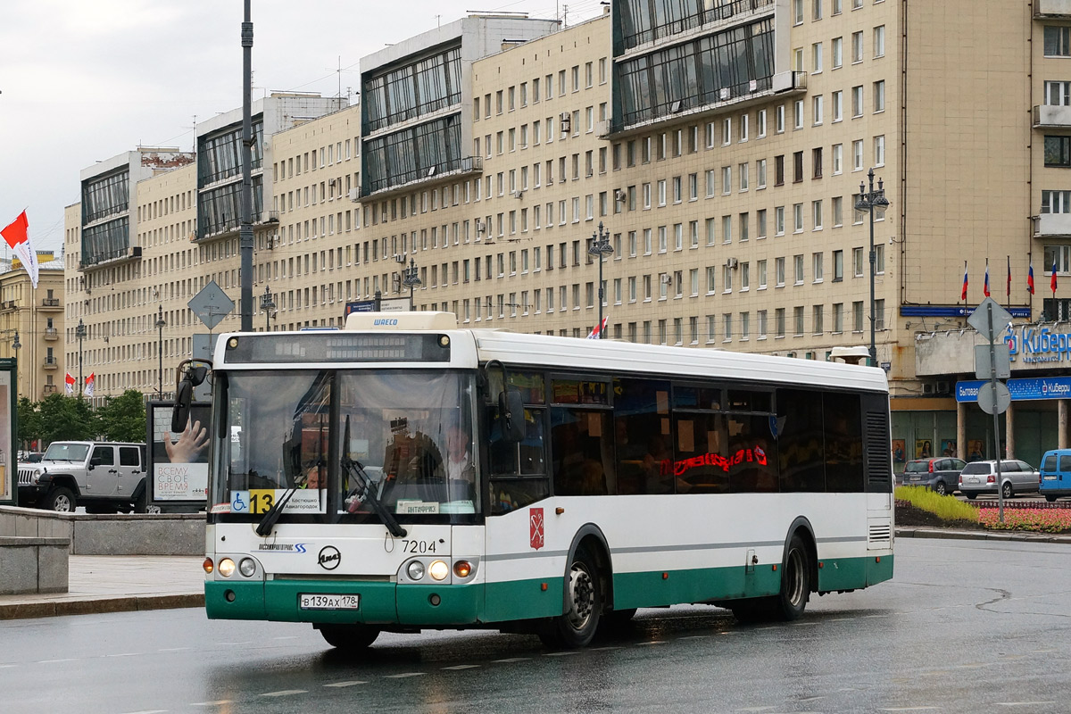 Санкт-Петербург, ЛиАЗ-5292.20 № 7204