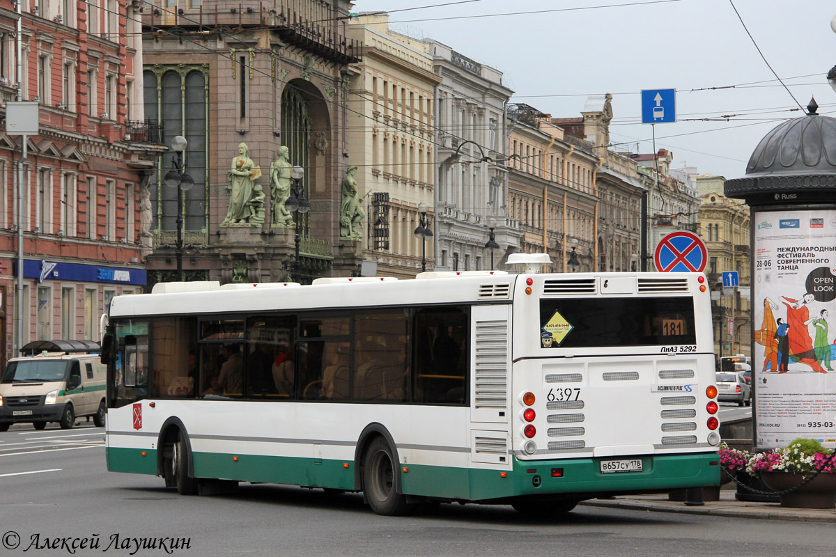 Санкт-Петербург, ЛиАЗ-5292.60 № 6397