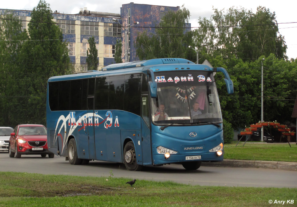 Марий Эл, King Long XMQ6127C № Т 156 ЕВ 12