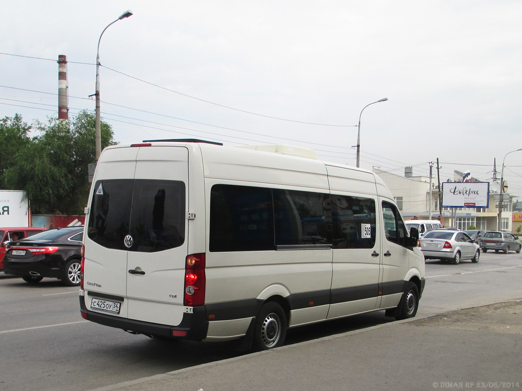 Волгоградская область, Volkswagen Crafter № С 425 ОУ 34