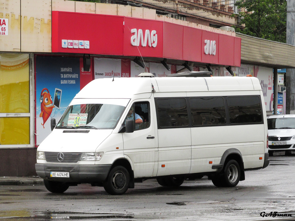 Днепропетровская область, Mercedes-Benz Sprinter W904 412D № AE 4474 HE