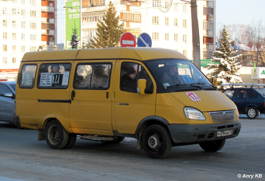 Марий Эл, ГАЗ-322132 (XTH, X96) № У 094 АК 12