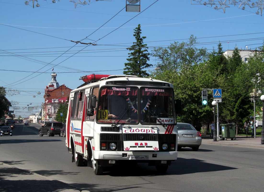 Томская область, ПАЗ-32051-110 № Р 485 АМ 70