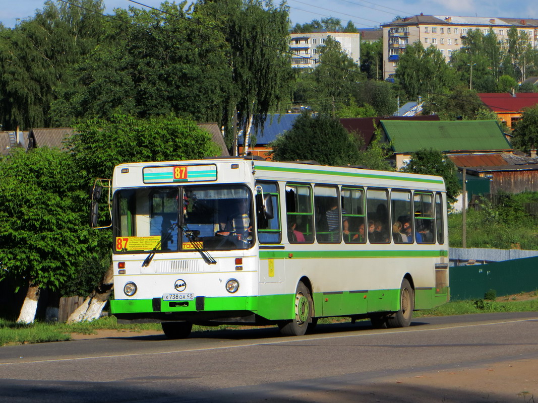 Кировская область, ЛиАЗ-5256.25 № Х 738 ОА 43