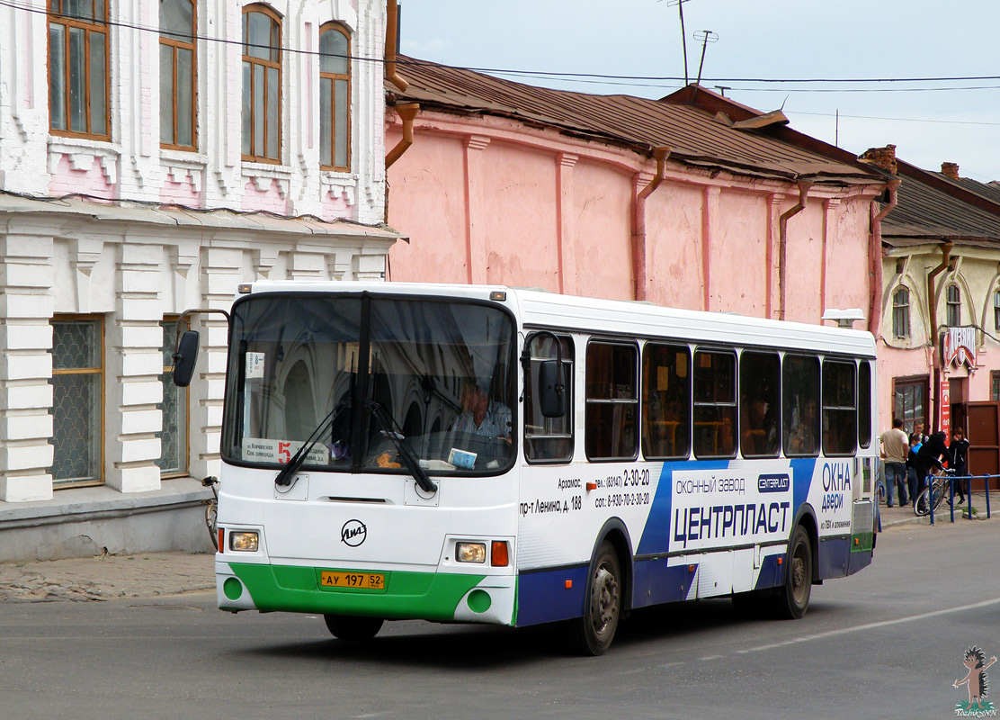 Nizhegorodskaya region, LiAZ-5256.36 Nr. АУ 197 52