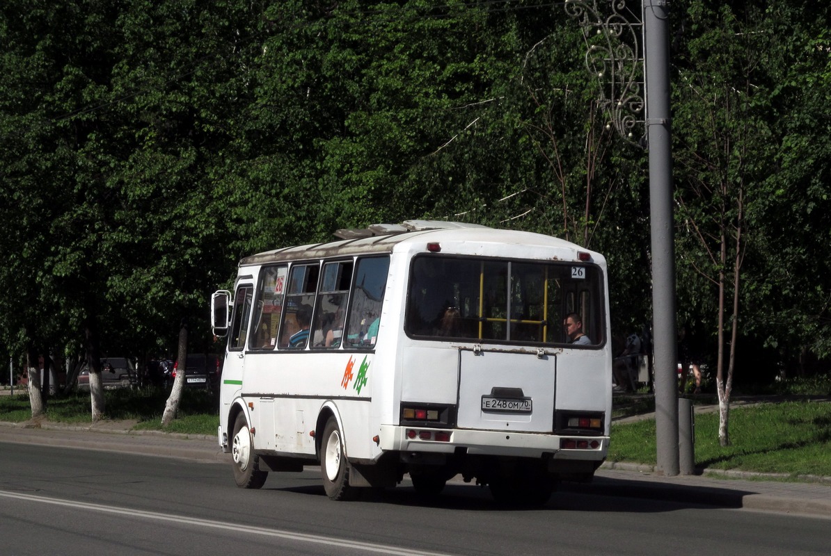 Томская область, ПАЗ-32054 № Е 248 ОМ 70