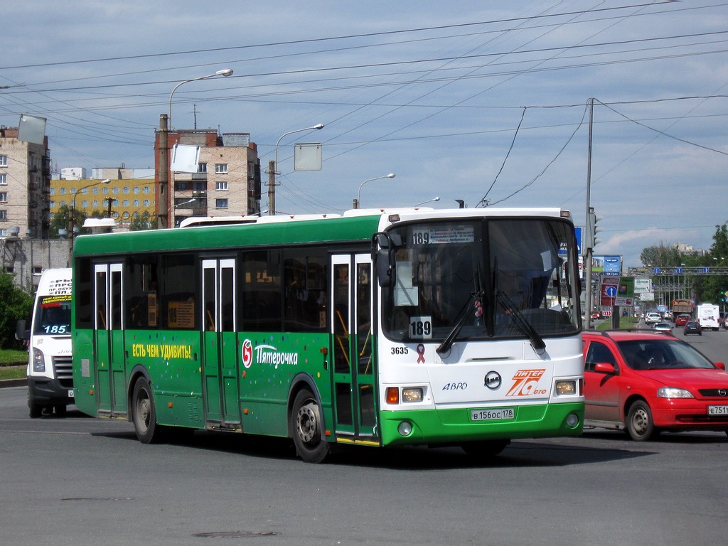 Санкт-Петербург, ЛиАЗ-5293.60 № 3635