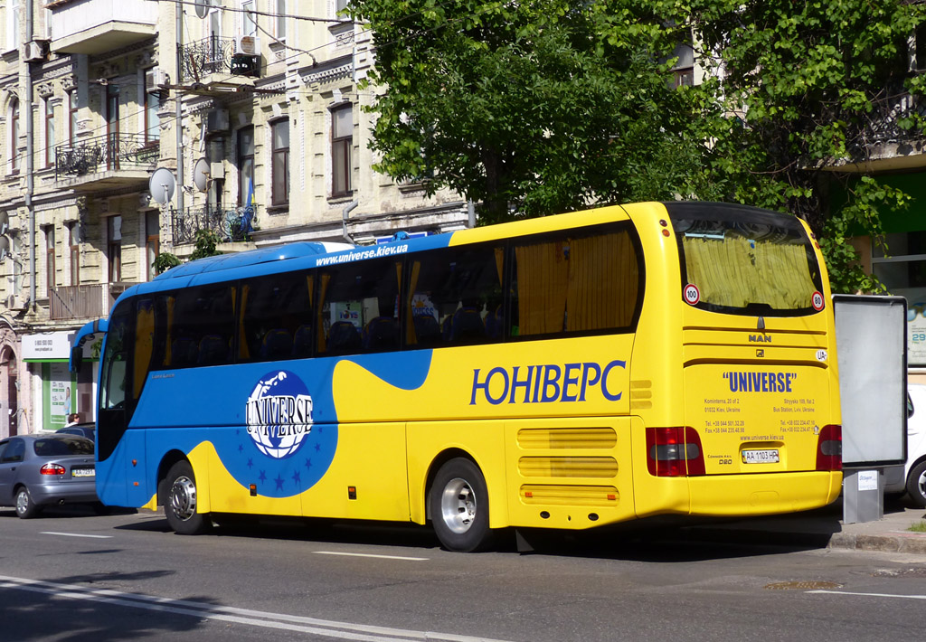 Киев, MAN R07 Lion's Coach RHC444 № AA 1103 HP