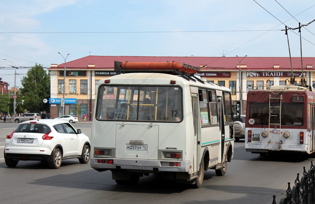 Томская область, ПАЗ-32053 № М 257 ОХ 70