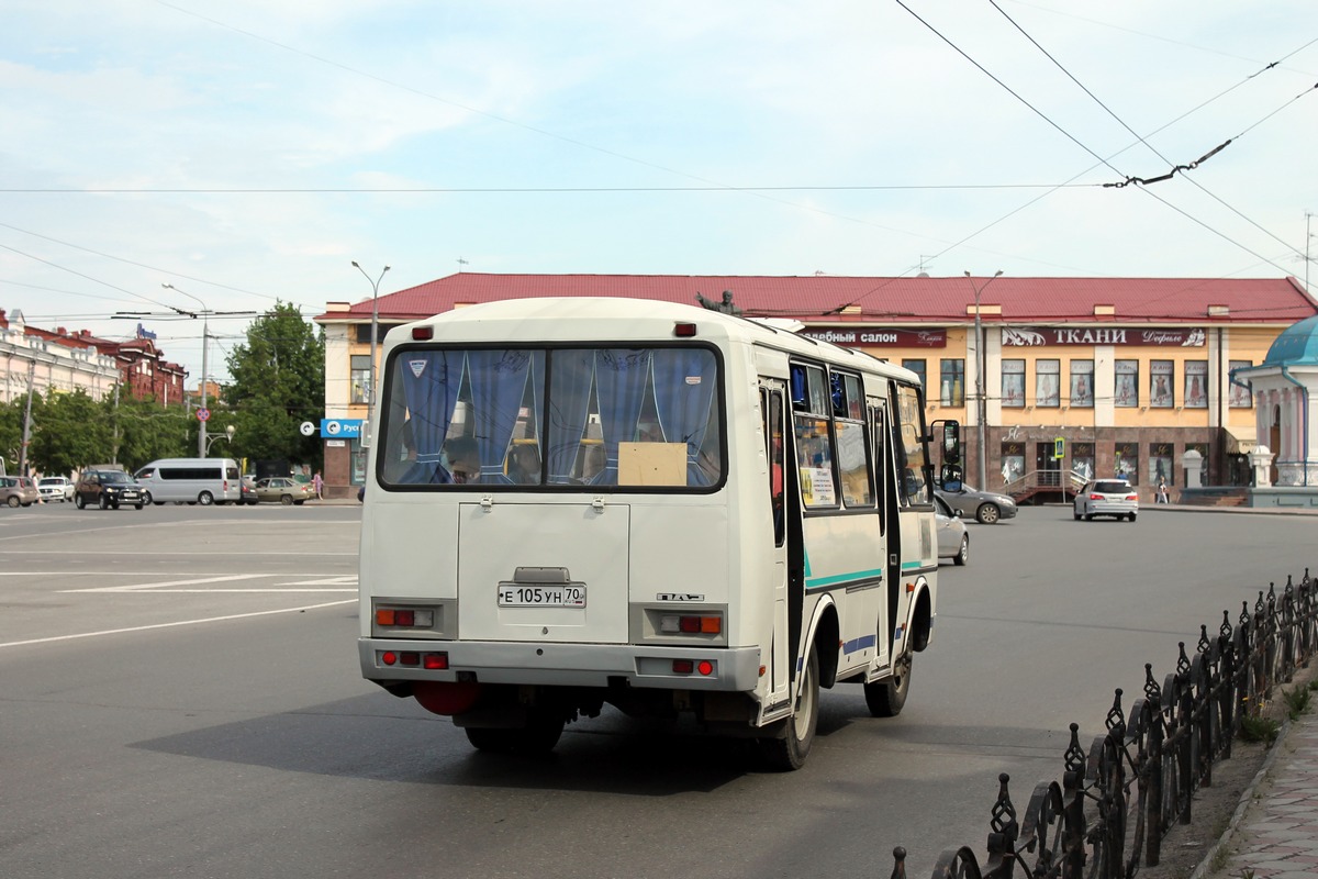 Томская область, ПАЗ-32053 № Е 105 УН 70