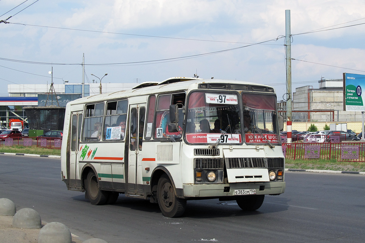 Нижегородская область, ПАЗ-32054 № Е 383 ОМ 152