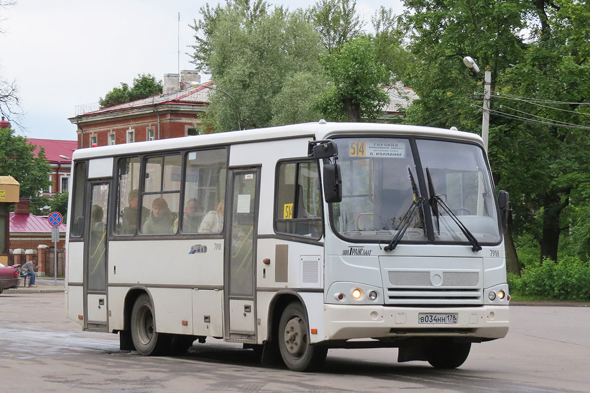 Ленинградская область, ПАЗ-320402-05 № 7918