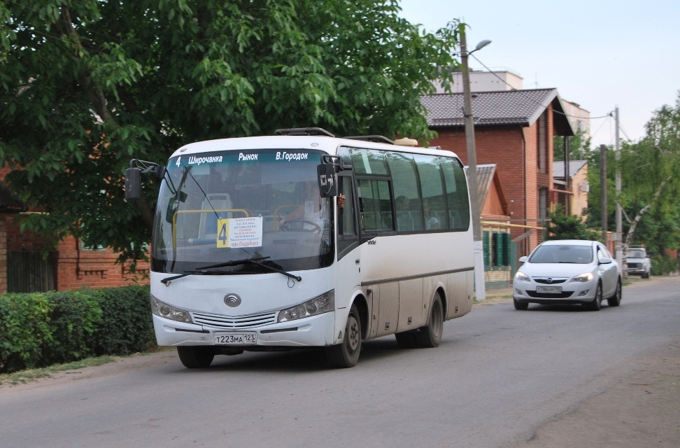 Краснодарский край, Yutong ZK6737D № Т 223 МА 123