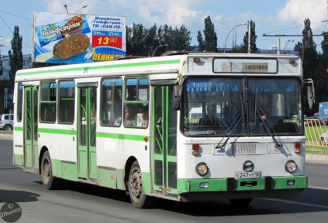 Samara region, LiAZ-5256.25 Nr. С 247 УТ 163